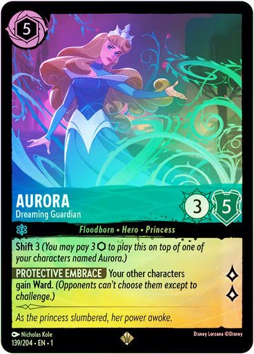 Aurora - Dreaming Guardian ( Cold Foil ) - Con T de Tlacuache - Ravensburger