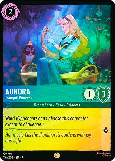 Aurora - Tranquil Princess (Cold Foil) - Con T de Tlacuache - Ravensburger