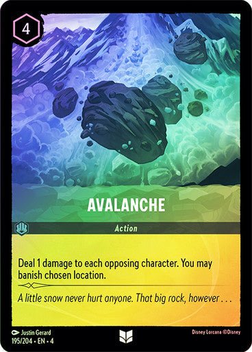 Avalanche ( Cold Foil ) | Ravesburger - Con T de Tlacuache - Ravensburger