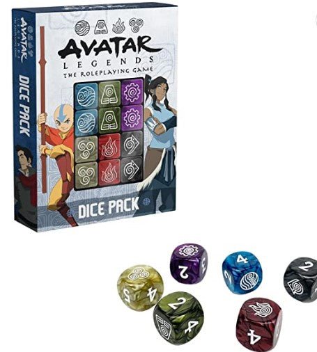 Avatar Legends Dice Pack | Nickelodeon - Con T de Tlacuache - Nickelodeon