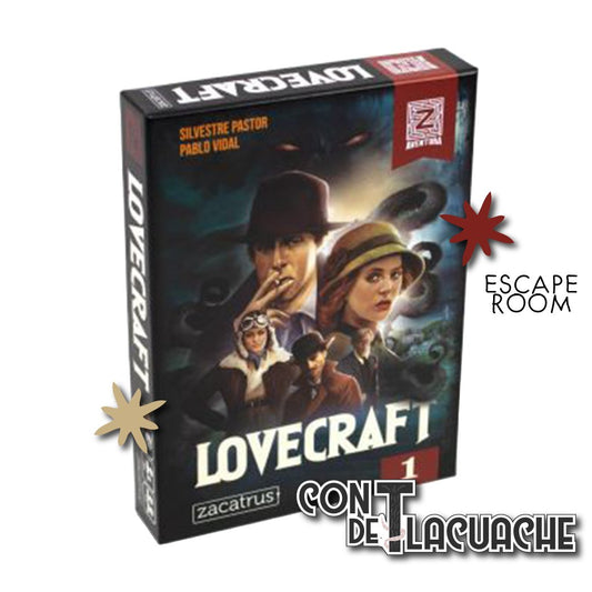 Aventura Z Vol. 1 Lovecraft | Zacatrus - Con T de Tlacuache - Zacatrus