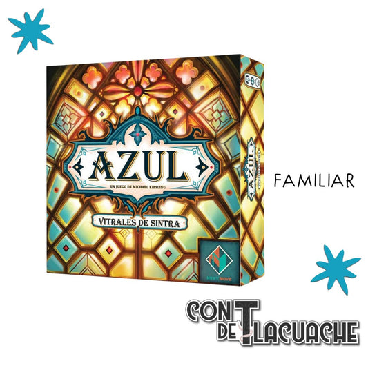 Azul Vitrales de Sinatra | Asmodee - Con T de Tlacuache - Asmodee