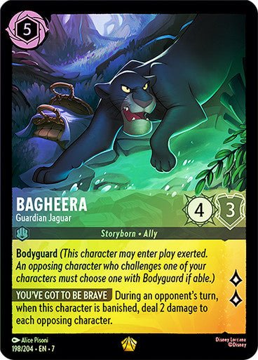 Bagheera - Guardian Jaguar (Cold Foil) - Con T de Tlacuache - Ravensburger