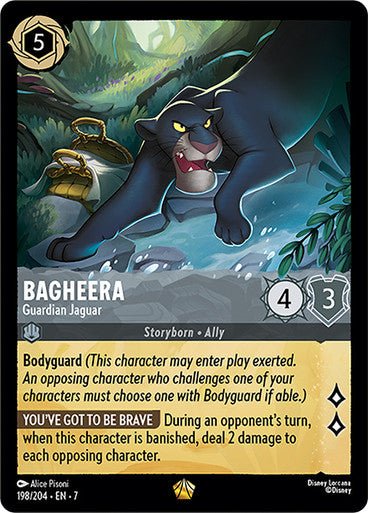 Bagheera - Guardian Jaguar (Non - foil) - Con T de Tlacuache - Ravensburger