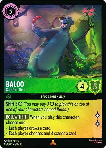 Baloo (Cold Foil) - Con T de Tlacuache - Ravensburger