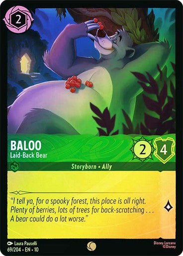 Baloo - Laid - Back Bear (Cold Foil) - Con T de Tlacuache - Ravensburger