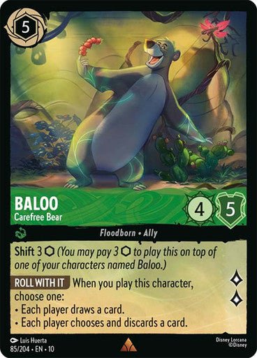 Baloo (Non - foil) - Con T de Tlacuache - Ravensburger
