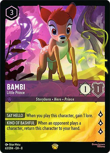 Bambi - Little Prince (Cold Foil) - Con T de Tlacuache - Ravensburger