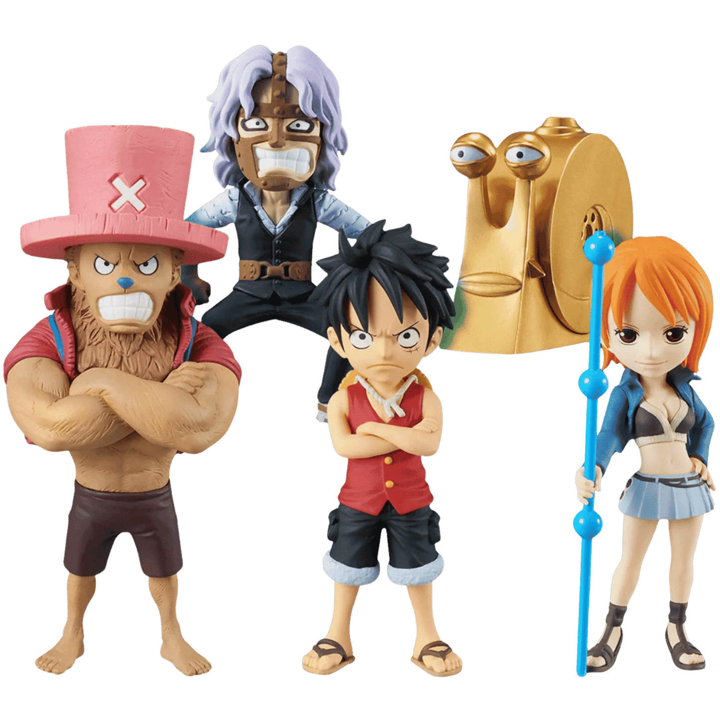 Bandai x Banpresto World Collectable Figure One Piece - Enies Lobby 1 - Con T de Tlacuache - Bandai