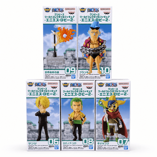 Bandai x Banpresto World Collectable Figure One Piece - Enies Lobby 2 - Con T de Tlacuache - Bandai