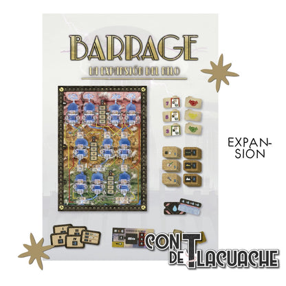 Barrage - La Expansion del Nilo | Maldito Games - Con T de Tlacuache - Maldito Games