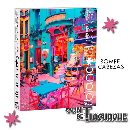 Barrio Sultanahmet, Estambul Blanc Collection (500pzas) | Buffalo Games - Con T de Tlacuache - Buffalo Games