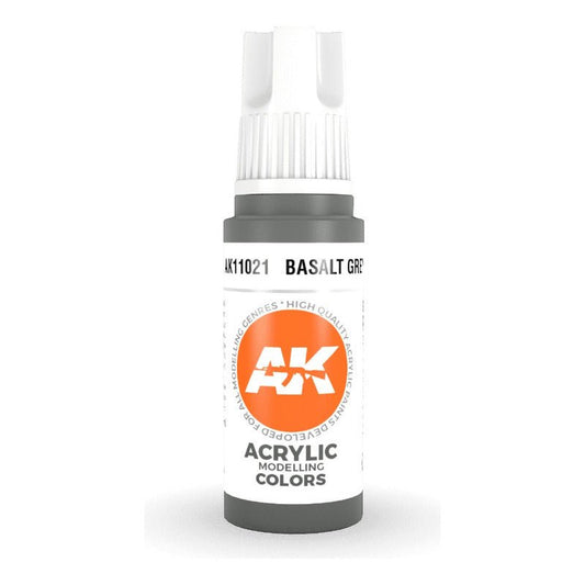 Basalt Grey 17Ml | Ak Interactive - Con T de Tlacuache - AK Interactive