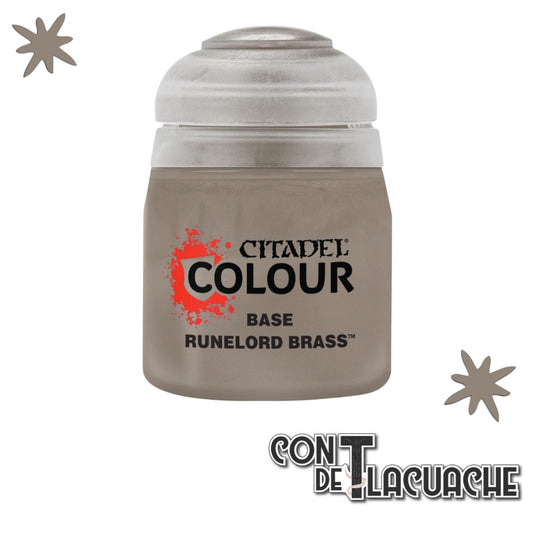 Base Runelord Brass 12Ml | Citadel - Con T de Tlacuache - Citadel