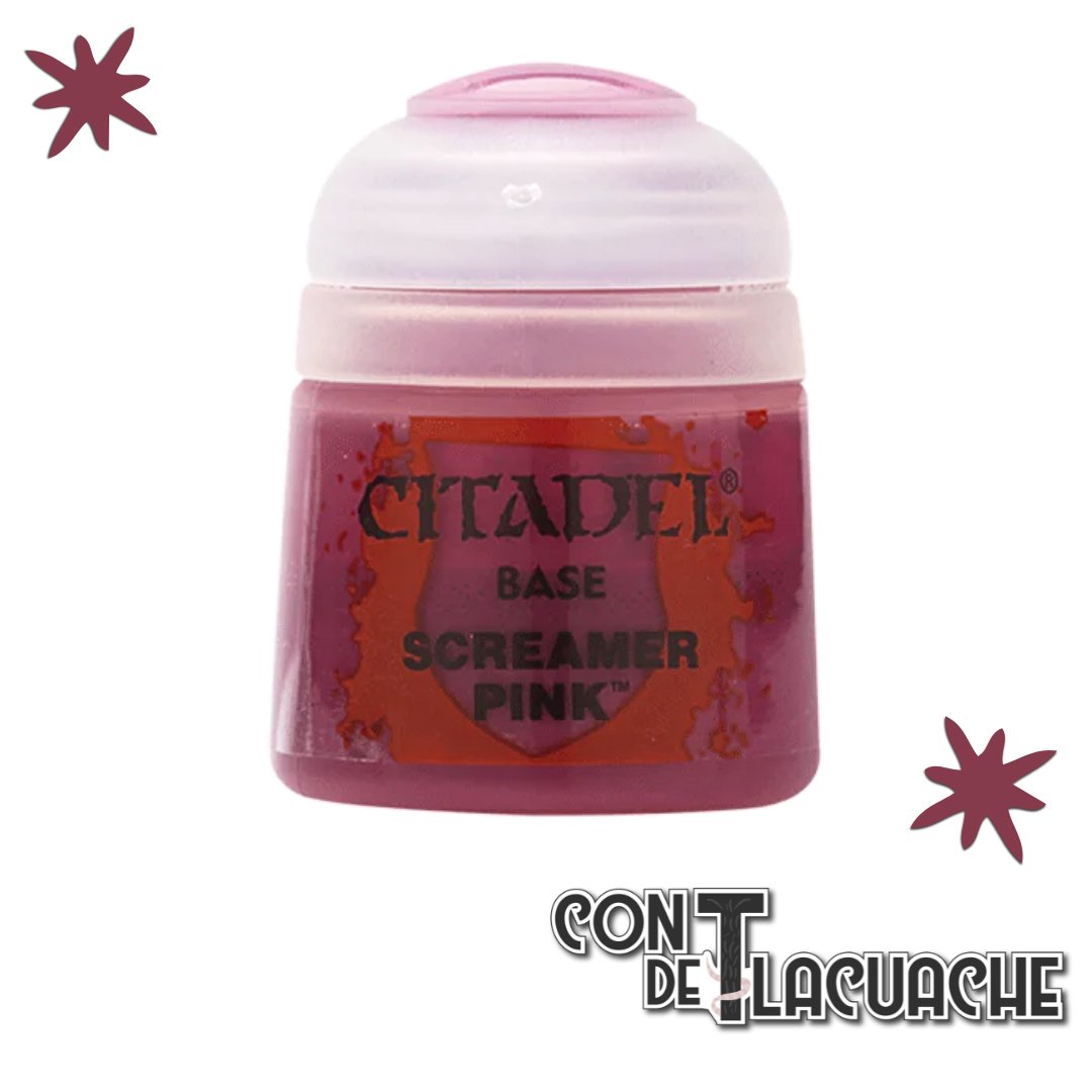 Base Screamer Pink 12Ml | Citadel - Con T de Tlacuache - Citadel