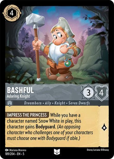Bashful - Adoring Knight (Non - foil ) - Con T de Tlacuache - Ravensburger
