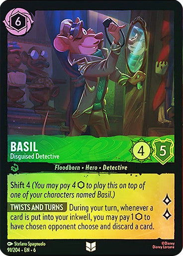 Basil - Disguised Detective ( Cold Foil )