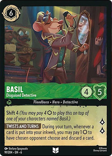 Basil - Disguised Detective ( Non-foil )