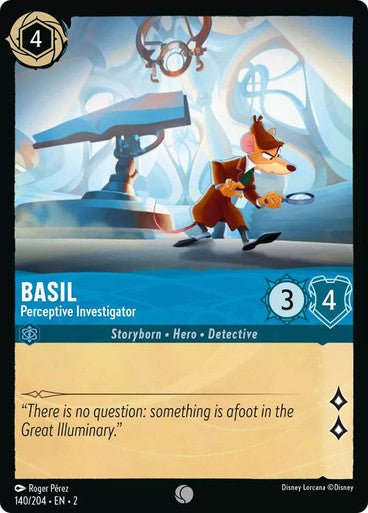 Basil - Perceptive Investigator (Non - foil) - Con T de Tlacuache - Ravensburger