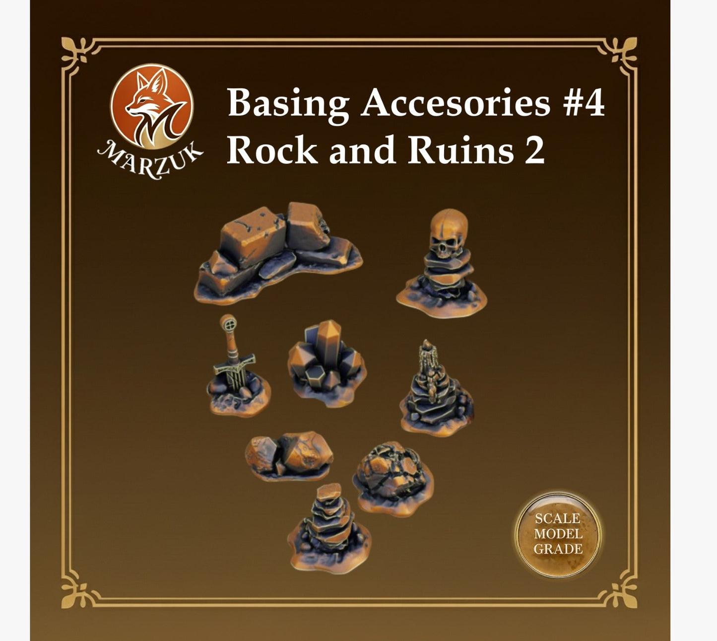 Basing Accesories | Marzuk - Con T de Tlacuache - Marzuk