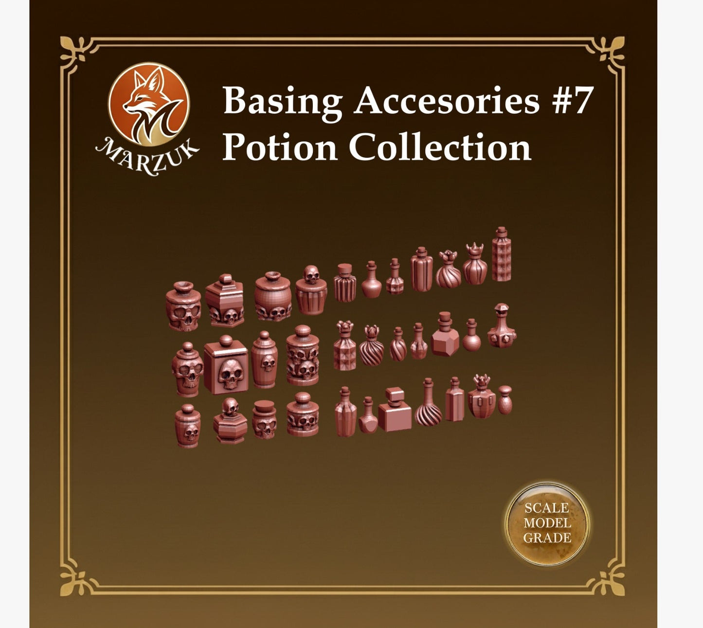 Basing Accesories | Marzuk - Con T de Tlacuache - Marzuk