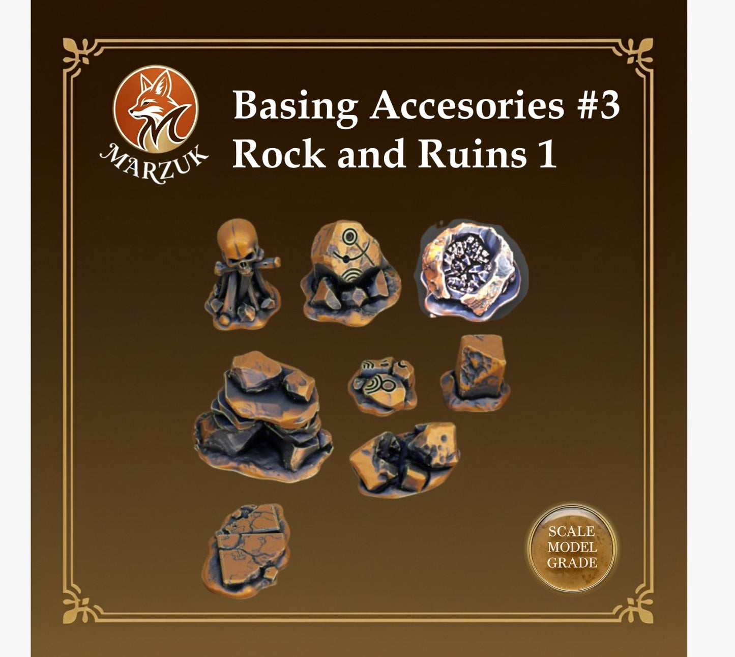 Basing Accesories | Marzuk - Con T de Tlacuache - Marzuk