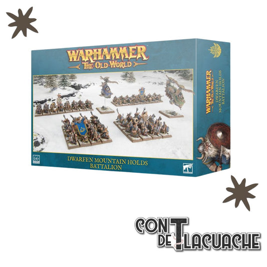 Battalion - Dwarfen Mountain Holds | Games Workshop - Con T de Tlacuache - Games Workshop