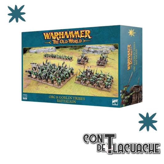 Battalion Orc & Goblin Tribes | Warhammer: The Old World - Con T de Tlacuache - Games Workshop