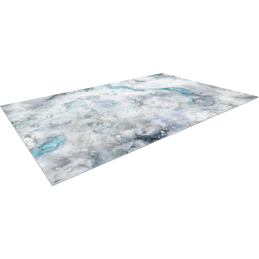 Battle Mat Snowfield 6'x4' - Con T de Tlacuache - Con T de Tlacuache