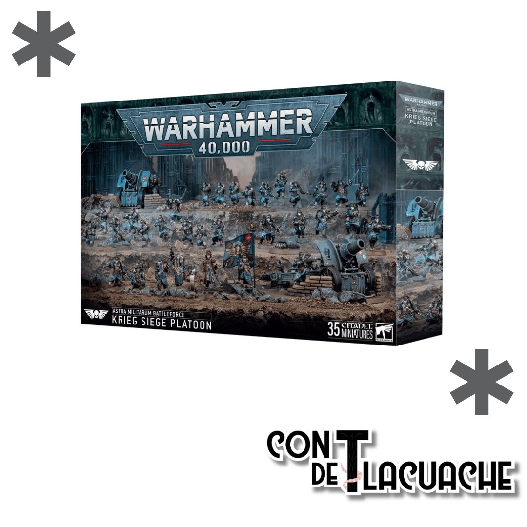 Battleforce Astra Militarum Krieg Siege Platoon | Games Workshop - Con T de Tlacuache - Games Workshop