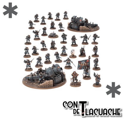 Battleforce Astra Militarum Krieg Siege Platoon | Games Workshop - Con T de Tlacuache - Games Workshop
