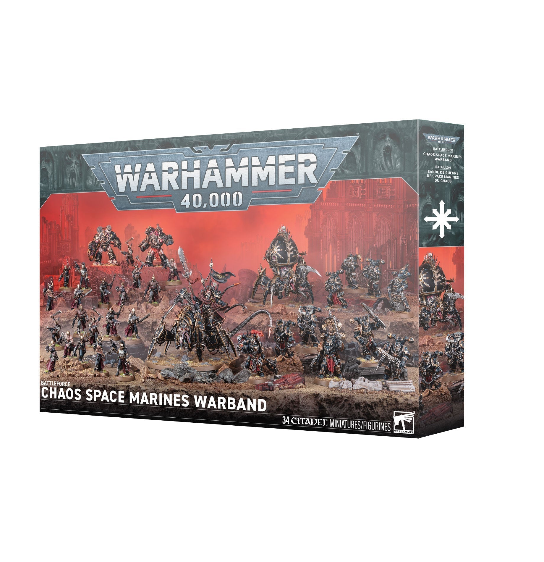 Battleforce Chaos Space Marines Warband - Con T de Tlacuache - Games Workshop