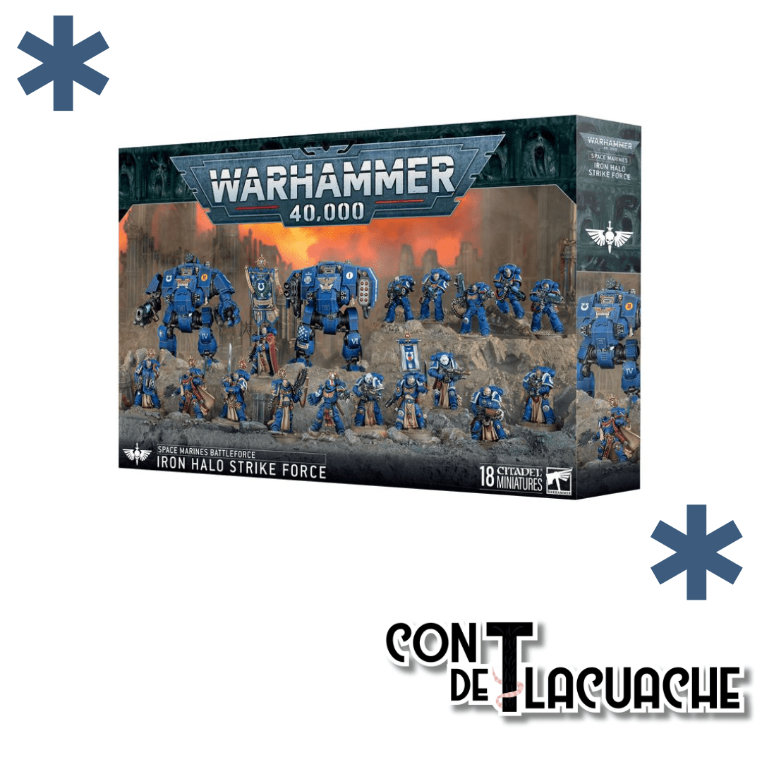 Battleforce Space Marines Iron Halo Strike Force | Games Workshop - Con T de Tlacuache - Games Workshop