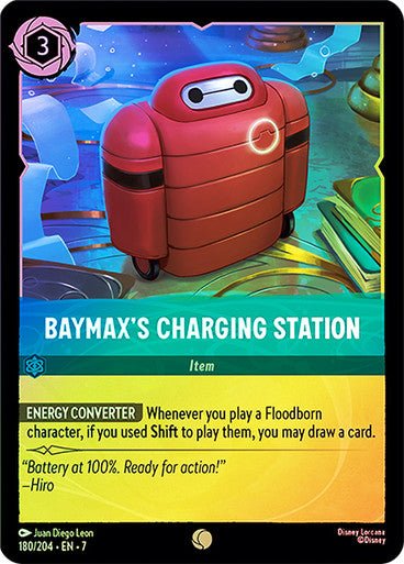 Baymax's Charging Station (Cold Foil) - Con T de Tlacuache - Ravensburger
