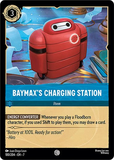 Baymax's Charging Station (Non - foil) - Con T de Tlacuache - Ravensburger
