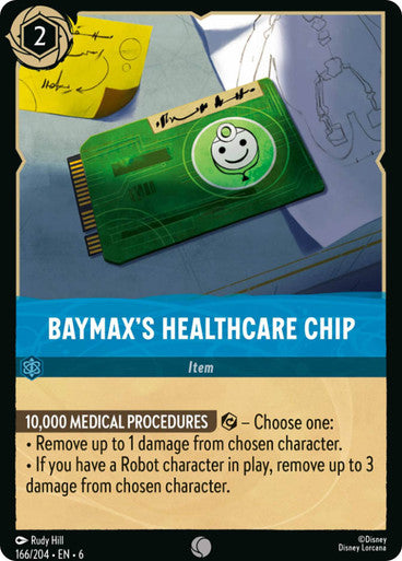 Baymax's Heathcare Chip ( Non-foil )