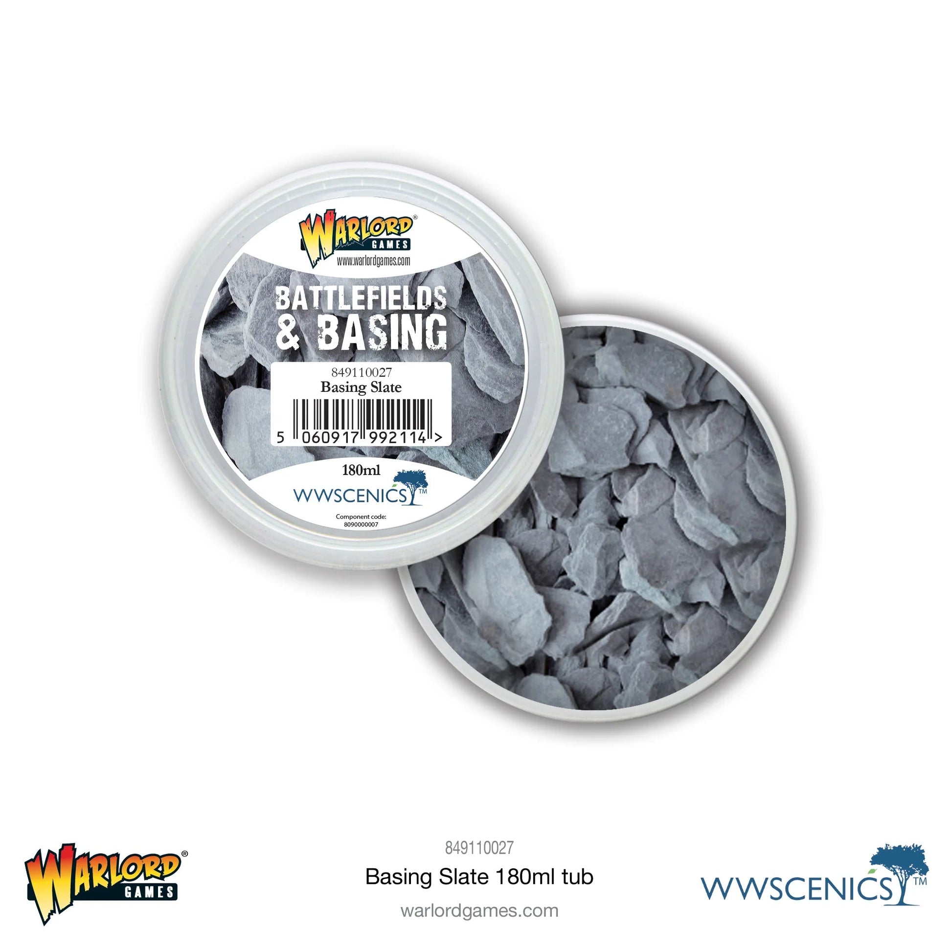 B&B Basing Slate 180ml | Warlord - Con T de Tlacuache - Warlord