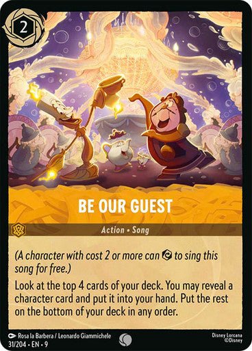 Be Our Guest (Non - foil) - Con T de Tlacuache - Ravensburger