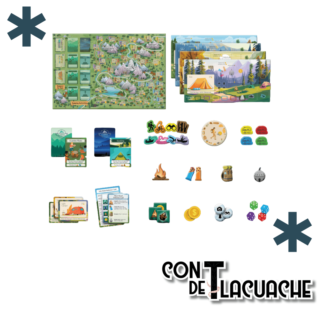 Bear Mountain Camping Adventure | SweaterBear Games - Con T de Tlacuache - Con T de Tlacuache