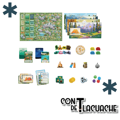 Bear Mountain Camping Adventure | SweaterBear Games - Con T de Tlacuache - Con T de Tlacuache