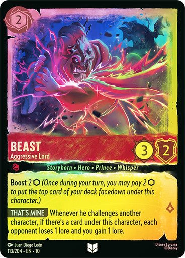 Beast (Cold Foil) - Con T de Tlacuache - Ravensburger