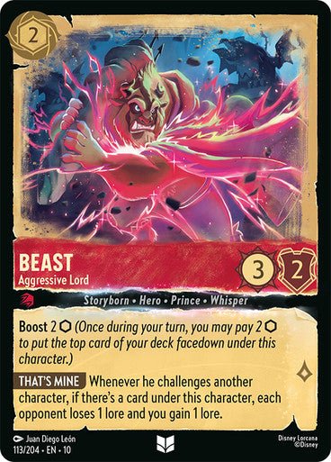 Beast (Non - foil) - Con T de Tlacuache - Ravensburger