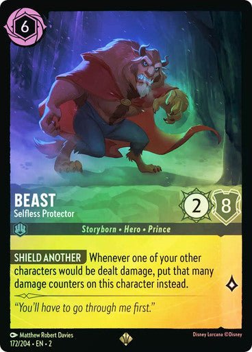 Beast - Selfless Protector (Cold Foil) - Con T de Tlacuache - Ravensburger