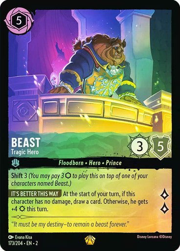 Beast - Tragic Hero (Cold Foil) - Con T de Tlacuache - Ravensburger