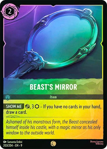 Beast's Mirror (Cold Foil) - Con T de Tlacuache - Ravensburger