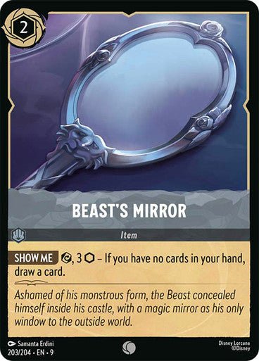 Beast's Mirror (Non - foil) - Con T de Tlacuache - Ravensburger