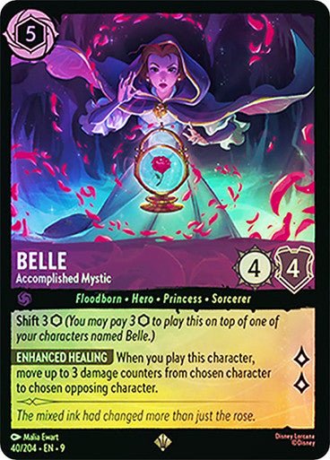 Belle - Accomplished Mystic (Cold Foil) - Con T de Tlacuache - Ravensburger