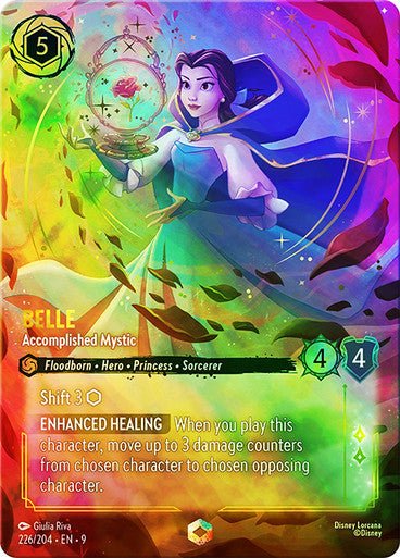 Belle - Accomplished Mystic (Inkwash Foil) - Con T de Tlacuache - Ravensburger