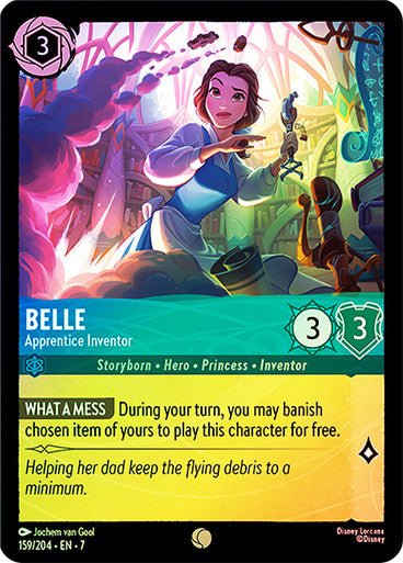 Belle - Apprentice Inventor (Cold Foil) - Con T de Tlacuache - Ravensburger