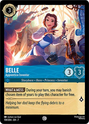 Belle - Apprentice Inventor (Non - foil) - Con T de Tlacuache - Ravensburger